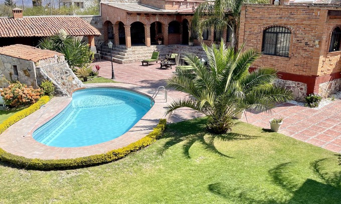 La Magdalena Other | Casa de campo para 21 personas con alberca/caldera