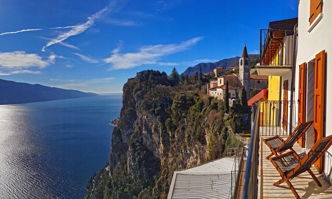 Pieve Ski Chalet | Casa De Pol Balcony Exclusive Lake View