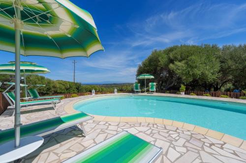 Aglientu Apartment | Casa Mirto con piscina e vista mare
