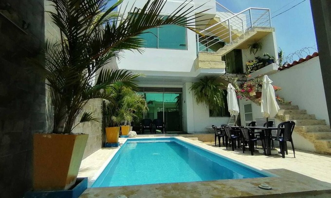 Zona Norte Cottage | Casa Playa Arreboles is located in front of the beach, ideal for families.