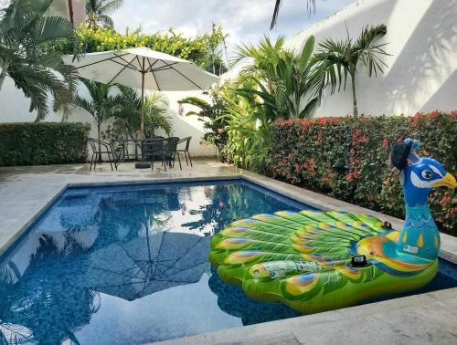 Santa Maria Huatulco House | Casa Santa Cruz 4 bdrm house-Pool & walk to Beach