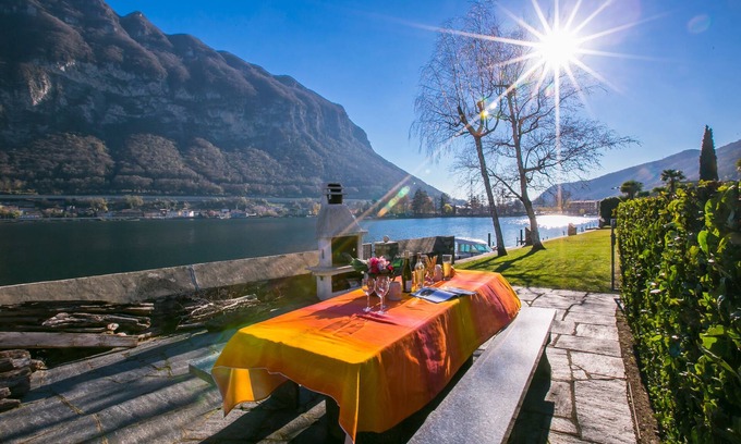 Riva San Vitale Apartment | Casa Sibylle with Sauna and Pool, Riva San Vitale, Switzerland
