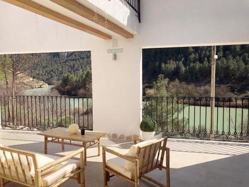 Alcala del Jucar House | Casas Lacambra 7DORMITORIOS con piscina, barbacoa y vistas espectaculares