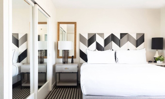 Norma Triangle House | Catch A Glimpse of Los Angeles City Life in Modern Suite! 4 Units, Rooftop Pool!