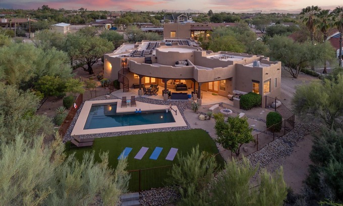 Pinnacle Peak House | Cave Creek Luxe 5BR w/Casita Pool & Views!