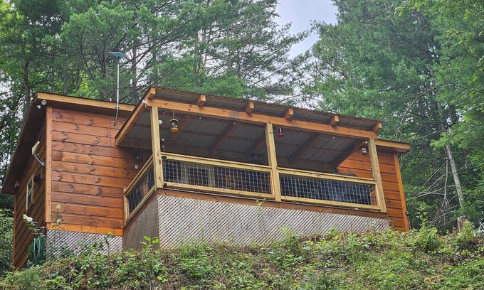 Franklin Cabin | Cedar Bear Cabin - Cozy Mountain View Couples Retreat - Paved Drive & Starlink!