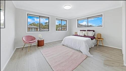 Rouse Hill Villa | Center of Rouse Hill house with fully fenced back yard