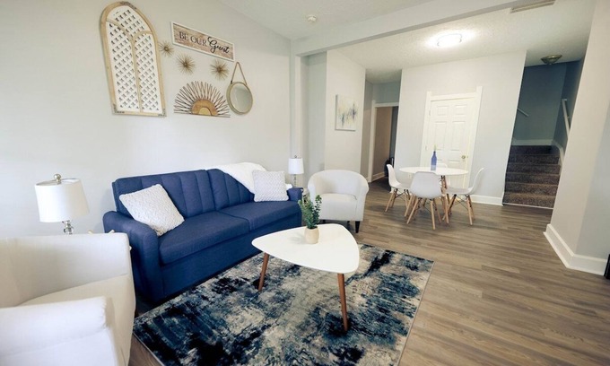 Near Northside House | Central 2BR in Butler-Tarkington/Walk to Red Line