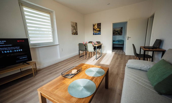 Kolonie Eichenweiler Apartment | Central feel-good apartment 3 - ideal for your vacation or business trip