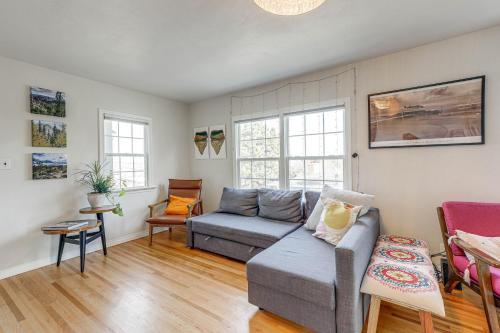 Rapid City House | Central Rapid City Home with Sunroom and Fireplace!
