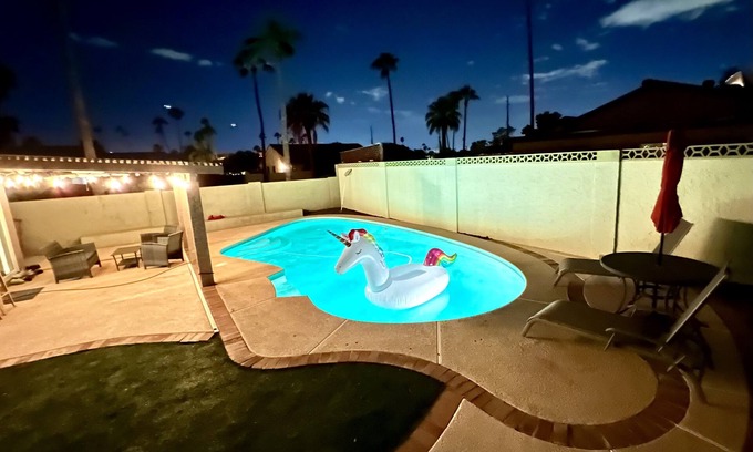 Pima Meadows House | Central Scottsdale Home with pool, 4 beds, 3Br/2Ba, AC, and close to everything!