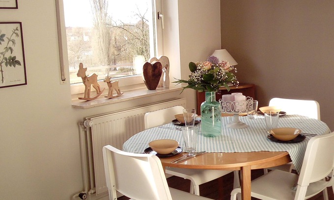Celle Apartment | Centrally located penthouse apartment overlooking Aller and Old Town