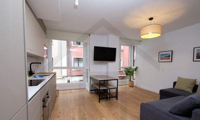 Gijon City Centre Apartment | Cervantes - Brand new flat with parking space