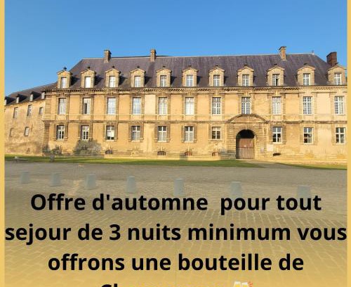 Sedan Apartment | Château des Princes " Calme et sérénité au cœur de Sedan "