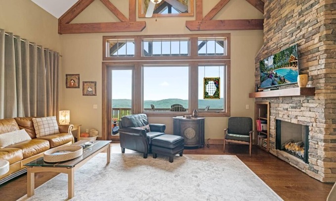 Boone Condo | Chalakee Lodge C531- Mountain View, Gated Resort, Indoor/Outdoor Pools and Hot Tub, Fitness Area,.