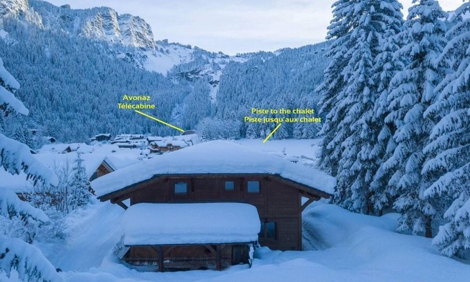 Les Prodains Ski Chalet | Chalet, 3rd floor, fireplace or stove, tv, 170m², Morzine