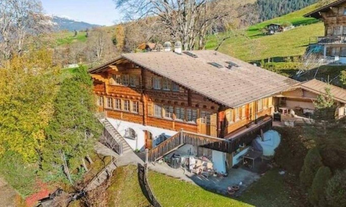 Reichenbach im Kandertal Condo | Chalet in the Alps with a view & patio