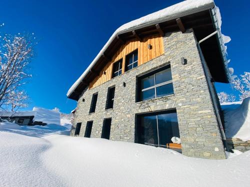 Doucy-Combelouviere Ski Chalet | CHALET CONFIDENTIEL VALMOREL - Chalet de Haut de Gamme 4 étoiles 12 personnes
