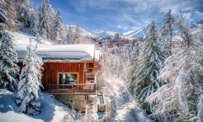 Plagne 1800 Ski Chalet | Chalet Dakota - La Plagne 1800 - 15 people - Ski in ski out, - Charme et calme