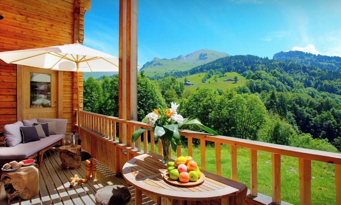 Le Grand-Bornand Ski Chalet | Chalet des Mômes - French Alps holiday 8p, spa & great views - OVO Network
