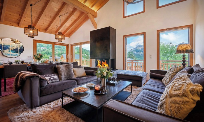 Saint-Gervais-les-Bains Ski Chalet | Chalet Etoile Nordique - all year mountain break for 10 - OVO Network