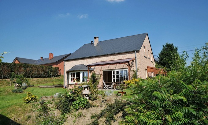 Somme-Leuze House | Chalet in Somme-Leuze with Hot Tub & Sauna