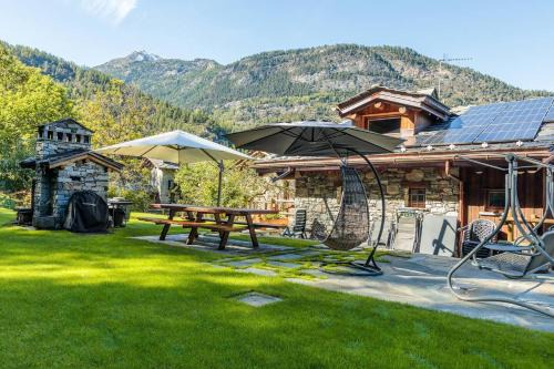 Grand Haury Ski Chalet | Chalet l'École intero chalet - Aosta valley