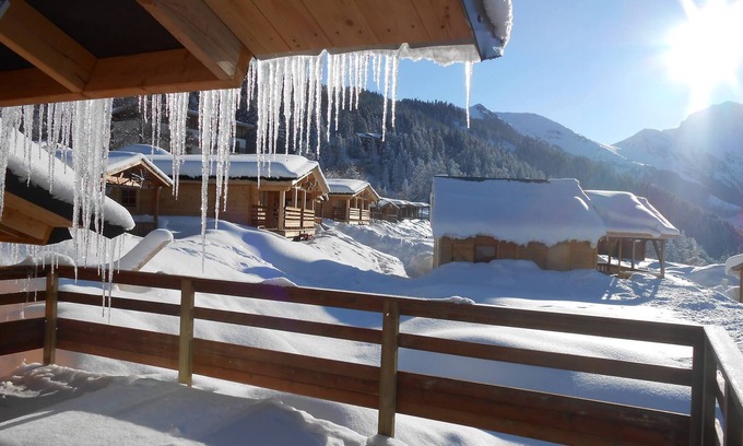 Allevard Ski Chalet | Chalet "le Heidi" exceptional view at Collet d'Allevard, 250m from the slopes