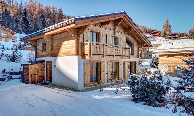 Riddes Ski Chalet | Chalet Orchidee - La Tzoumaz, 4 Vallees