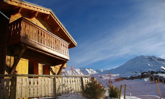 Plagne Soleil Ski Chalet | Chalet privé et sympa 7p, ski aux pieds