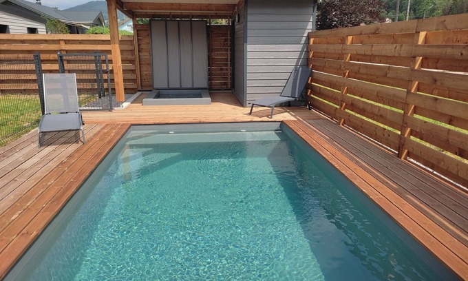 Vagney Ski Chalet | CHALET swimming pool and japanese bath, GERARDMER - LA BRESSE