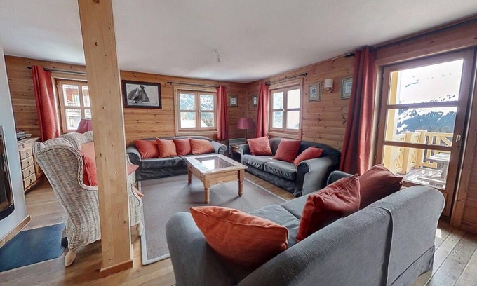 Flaine Ski Chalet | Chalet, terrace, fireplace or stove, tv, 200m², Flaine