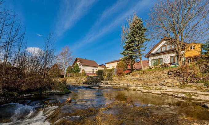 Zdiar Ski Chalet | Chalet with 4 bedrooms, living room with home cinema, full kitchen next to creek
