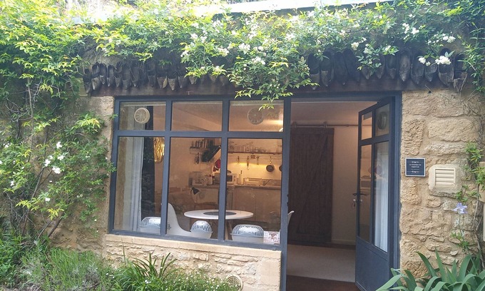 Castelnaud-la-Chapelle Apartment | CHAMBRE du SABOTIER - Semi-troglodytic studio - Swimming/canoeing/biking 100 m'away