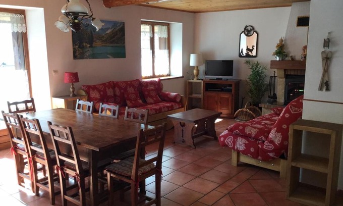 La Salle-les-Alpes Apartment | Charmant duplex 3 chambres, 8 personnes avec jardin, cheminée, proche pistes - Serre Chevalier - FR-1-762-32