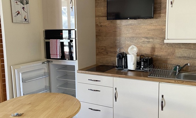 Arc-2000 Apartment | Charmant studio 4/5 Pers avec coin nuit et coin montagne