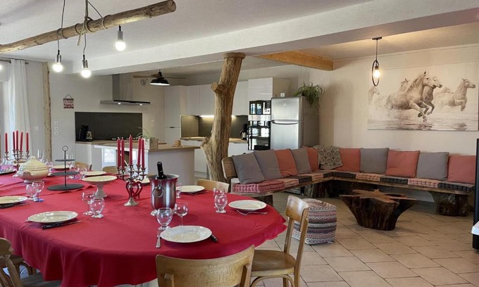 Blomard House | Charmante Grange en Pierre avec Piscine et Animaux Bienvenus - FR-1-489-353