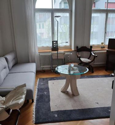 St. Gallen Apartment | Charmante Jugendstilwohnung mit Tiefengaragenplatz
