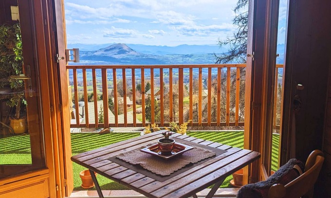 Saint-Michel-de-Chaillol Apartment | Charming 39m² apt 4 pers, south balcony, skiing in Chailol, parking, WiFi