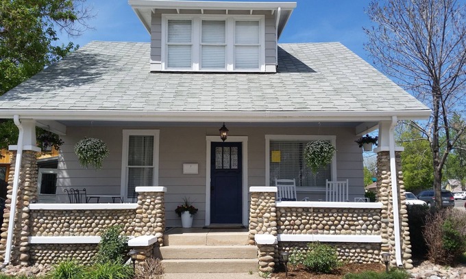 Lafayette House | Charming 1910 House on Main Street - Beautiful Landscaped Yard