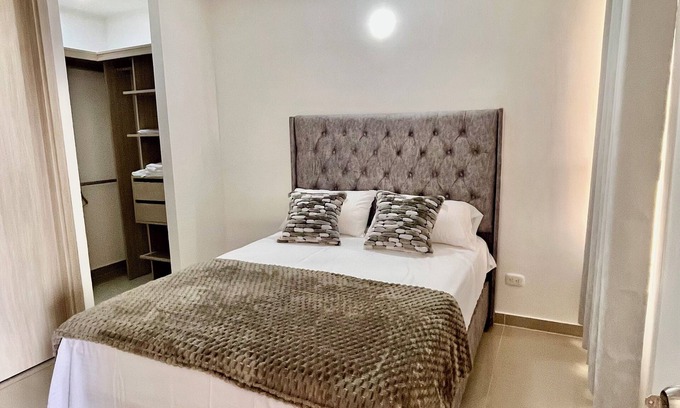 Zona Norte Apartment | Charming 2-bedroom apartment with AC, WiFi in Cartagena de Indias- Colombia