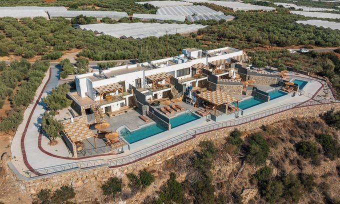 Makry Gialos Villa | Charming 2-bedroom villa with AC, WiFi in lovely Makry Gialos