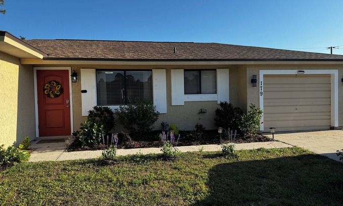 Port Malabar House | Charming 2-bedroom house in amazing Palm Bay with WiFi, AC