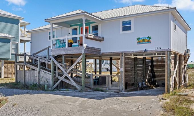 Fort Morgan House | Charming 2-bedroom beach house with exceptional outdoor space! DOG FRIENDLY!