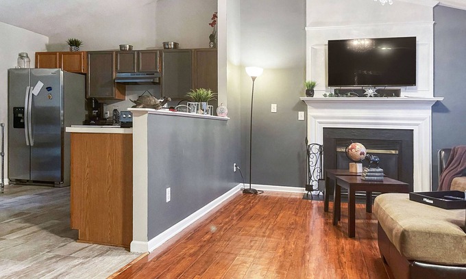 Durham House | Charming 2BR/2BA ranch in Durham w/Office & Yard