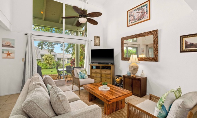 Princeville Villa | Charming 3-bedroom villa in delightful Princeville with WiFi, AC Included