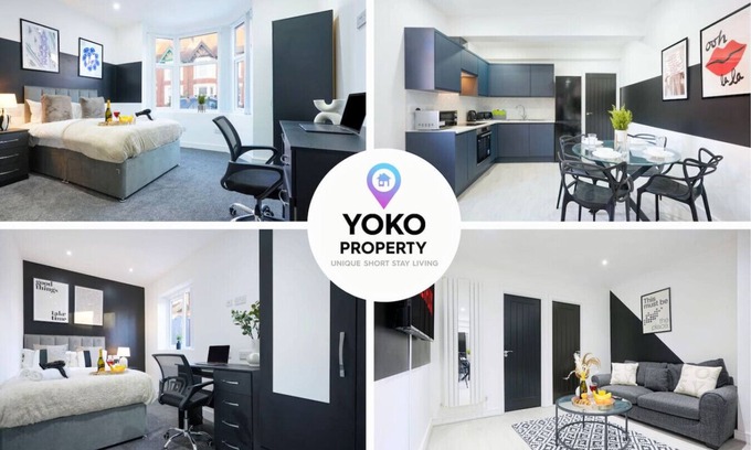 Coventry Apartment | Charming 4 Bedroom 4 Bathroom Flat w/Free Parking