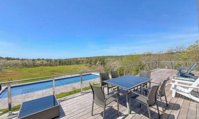 Edgartown House | Charming 6 bdr house-Chappaquiddick near Edgartown, beaches, 20x60pool,amenities