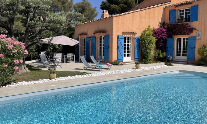 Boulouris-sur-Mer House | Charming air-conditioned residence near the sea, private swimming pool, quiet & residential area