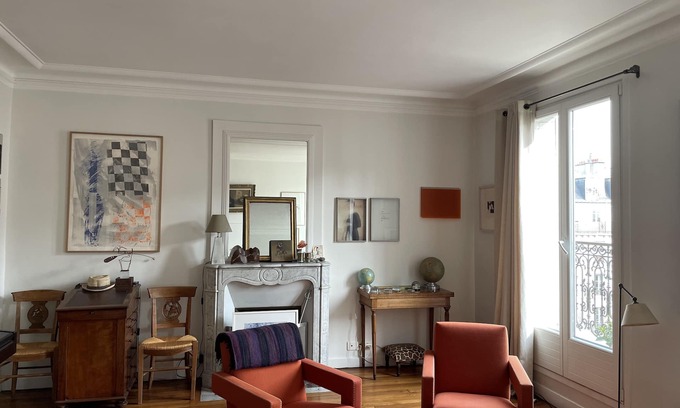 Quartier de la Folie-Mericourt Apartment | Charming and comfortable apartment